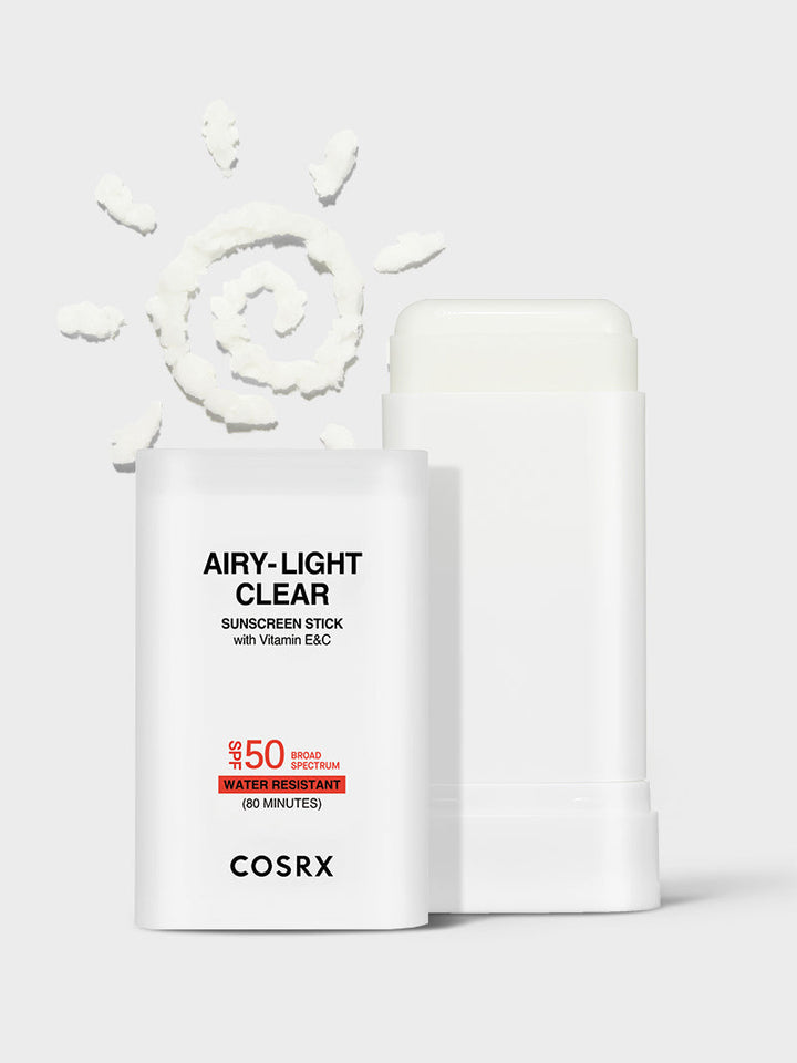 COSRX AIRY-LIGHT OIL CONTROL CLEAR SUNSCREEN STICK SPF 50 J3