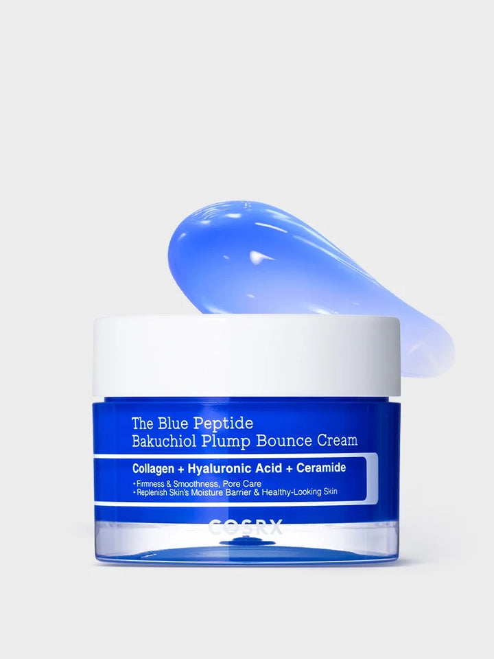 COSRX The Blue Peptide Bakuchiol Plump Bounce Cream J0